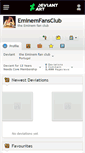 Mobile Screenshot of eminemfansclub.deviantart.com