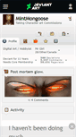 Mobile Screenshot of mintmongoose.deviantart.com