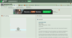 Desktop Screenshot of ponsonby-britt.deviantart.com