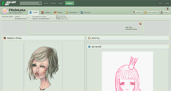 Desktop Screenshot of filledelotus.deviantart.com