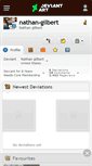 Mobile Screenshot of nathan-gilbert.deviantart.com