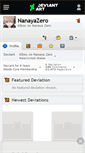Mobile Screenshot of nanayazero.deviantart.com