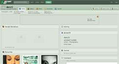 Desktop Screenshot of dero32.deviantart.com