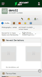 Mobile Screenshot of dero32.deviantart.com