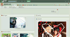 Desktop Screenshot of betobeto-san.deviantart.com