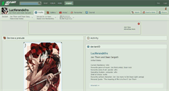 Desktop Screenshot of luciferandafro.deviantart.com