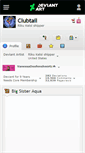 Mobile Screenshot of clubtail.deviantart.com