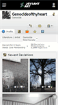 Mobile Screenshot of genocideofthyheart.deviantart.com