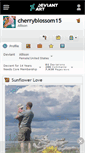 Mobile Screenshot of cherryblossom15.deviantart.com