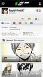 Mobile Screenshot of fuyumine87.deviantart.com