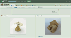 Desktop Screenshot of cahoonas.deviantart.com