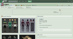 Desktop Screenshot of n-pigeon.deviantart.com