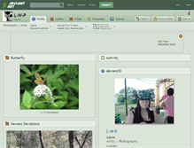 Tablet Screenshot of l-w-p.deviantart.com