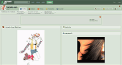Desktop Screenshot of hanako-san.deviantart.com
