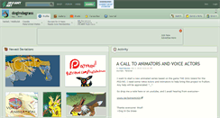 Desktop Screenshot of dogindagrass.deviantart.com
