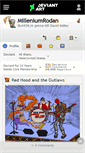 Mobile Screenshot of milleniumrodan.deviantart.com