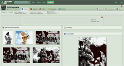 Desktop Screenshot of johnseppala.deviantart.com