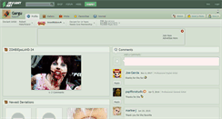 Desktop Screenshot of gargu.deviantart.com