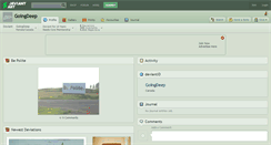 Desktop Screenshot of goingdeep.deviantart.com