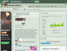 Tablet Screenshot of mexican-bronies.deviantart.com