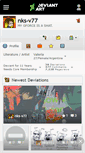 Mobile Screenshot of nks-v77.deviantart.com