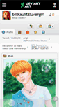 Mobile Screenshot of billkaulitzluvergirl.deviantart.com