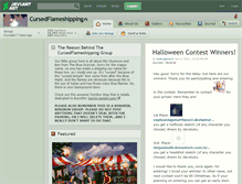 Tablet Screenshot of cursedflameshipping.deviantart.com