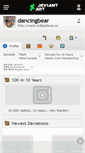 Mobile Screenshot of dancingbear.deviantart.com