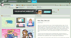 Desktop Screenshot of animeshon.deviantart.com