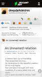 Mobile Screenshot of deepdarkdesires.deviantart.com