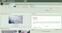 Desktop Screenshot of glowingmoon.deviantart.com