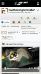 Mobile Screenshot of kaotheroogoncreator.deviantart.com