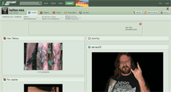Desktop Screenshot of hellion-666.deviantart.com