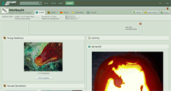 Desktop Screenshot of fetchboy84.deviantart.com
