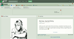 Desktop Screenshot of grlee.deviantart.com