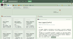 Desktop Screenshot of jvju.deviantart.com