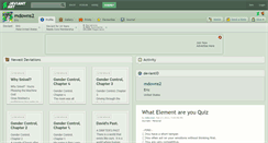 Desktop Screenshot of mdowns2.deviantart.com