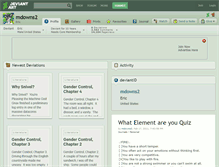 Tablet Screenshot of mdowns2.deviantart.com