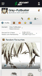 Mobile Screenshot of gray--fullbuster.deviantart.com