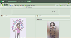 Desktop Screenshot of novadot.deviantart.com