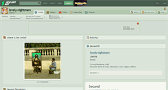 Desktop Screenshot of lovely-nightmare.deviantart.com