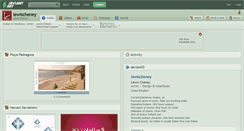 Desktop Screenshot of lewischeney.deviantart.com