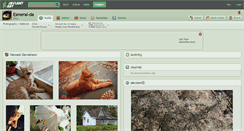 Desktop Screenshot of esmeral-da.deviantart.com