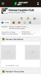 Mobile Screenshot of klonoa-couples-club.deviantart.com