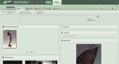 Desktop Screenshot of montilva.deviantart.com