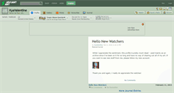 Desktop Screenshot of kyavalentine.deviantart.com