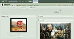 Desktop Screenshot of doctor-gus.deviantart.com