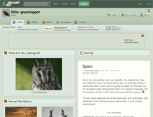 Tablet Screenshot of little--grasshopper.deviantart.com