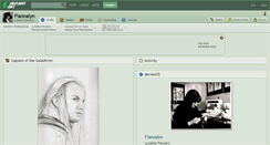 Desktop Screenshot of fiannalyn.deviantart.com