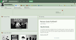 Desktop Screenshot of crazymistborn.deviantart.com